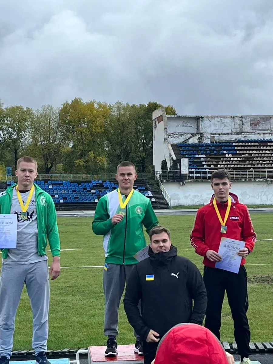 Полтавські легкоатлети вибороли «золото» і «срібло» на всеукраїнських змаганнях у Броварах