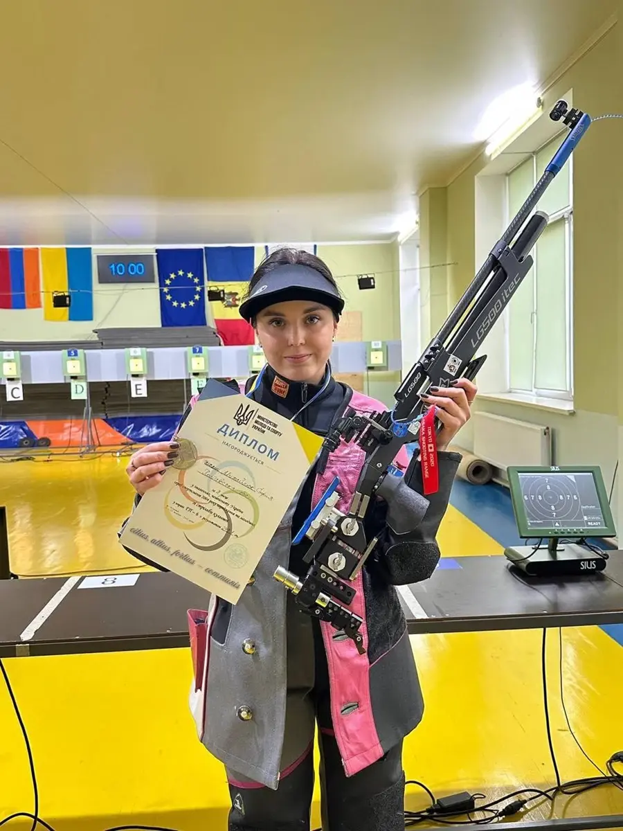 Полтавська спортсменка Софія Михайлюк встановила юніорський рекорд України зі стрільби
