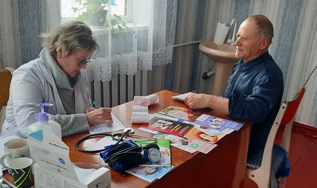 Медики відвідали мешканців Полтавщини в межах ініціативи «Дбаємо про здоров’я»