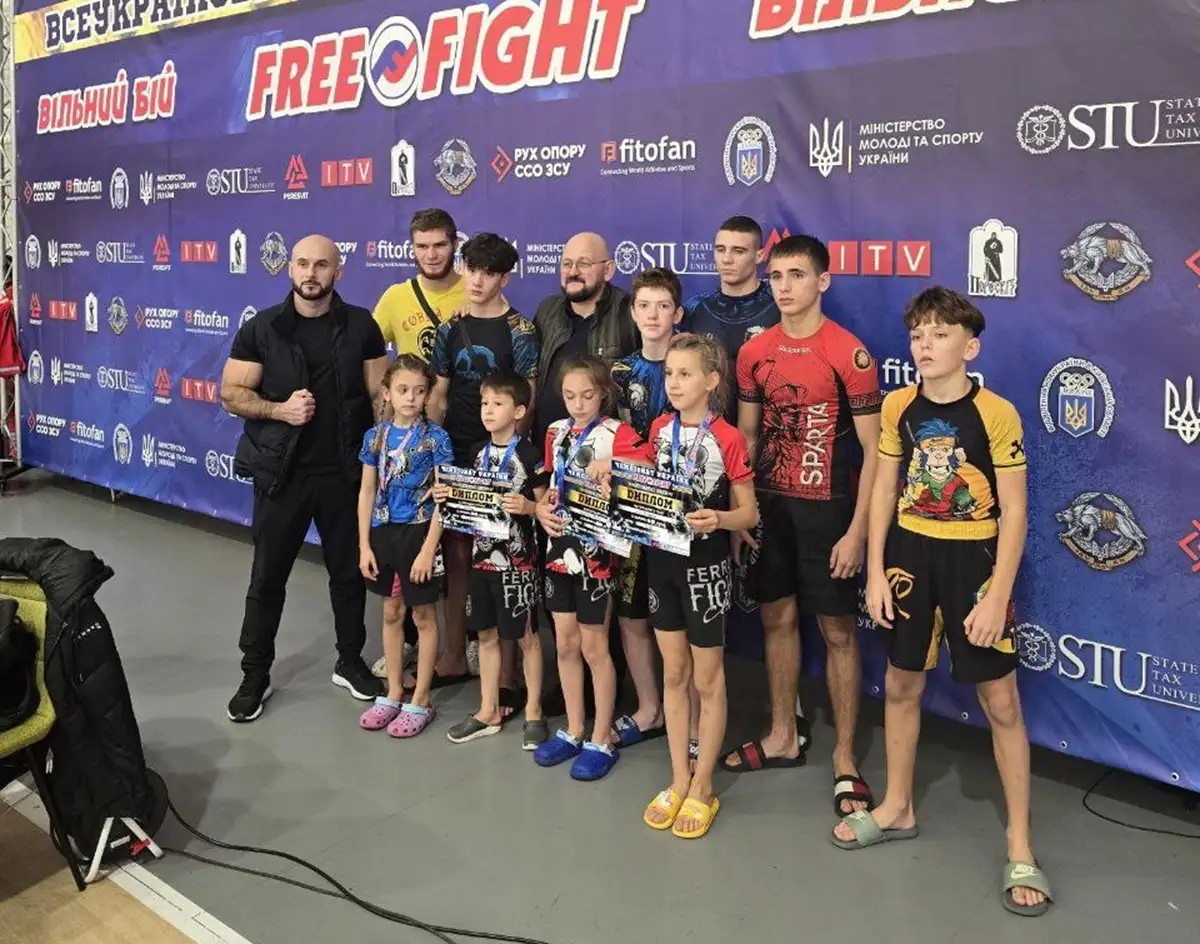 Полтавські спортсмени завоювали майже 60 медалей на чемпіонаті України з фрі-файту
