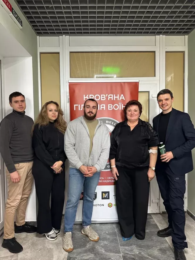 У Опішні студенти ПДАУ організували донорську акцію «Лінія життя»