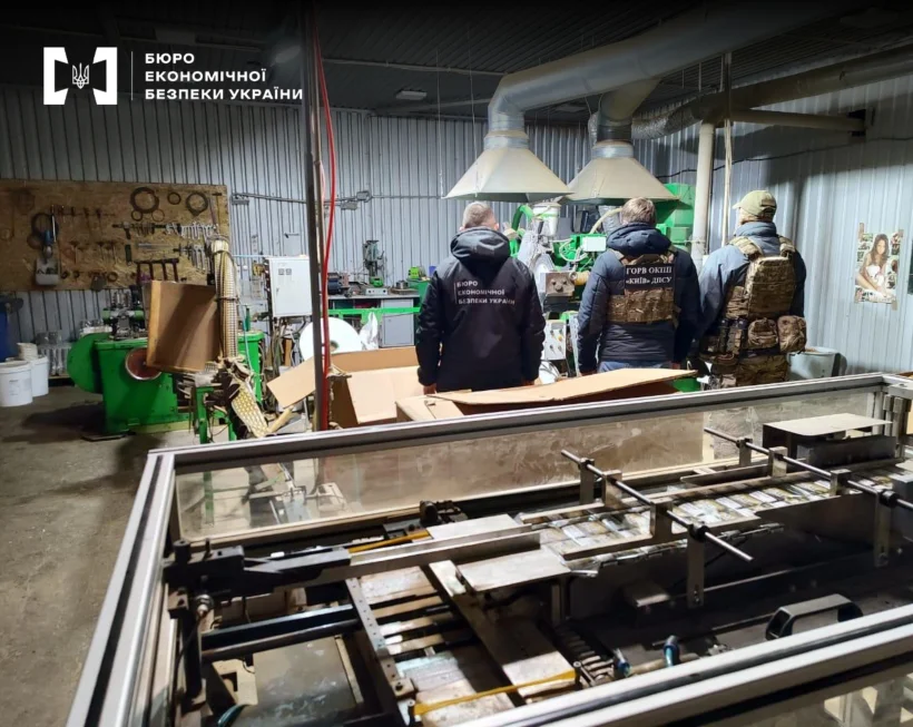 На Полтавщині ліквідували підпільний тютюновий цех із продукцією на десятки мільйонів