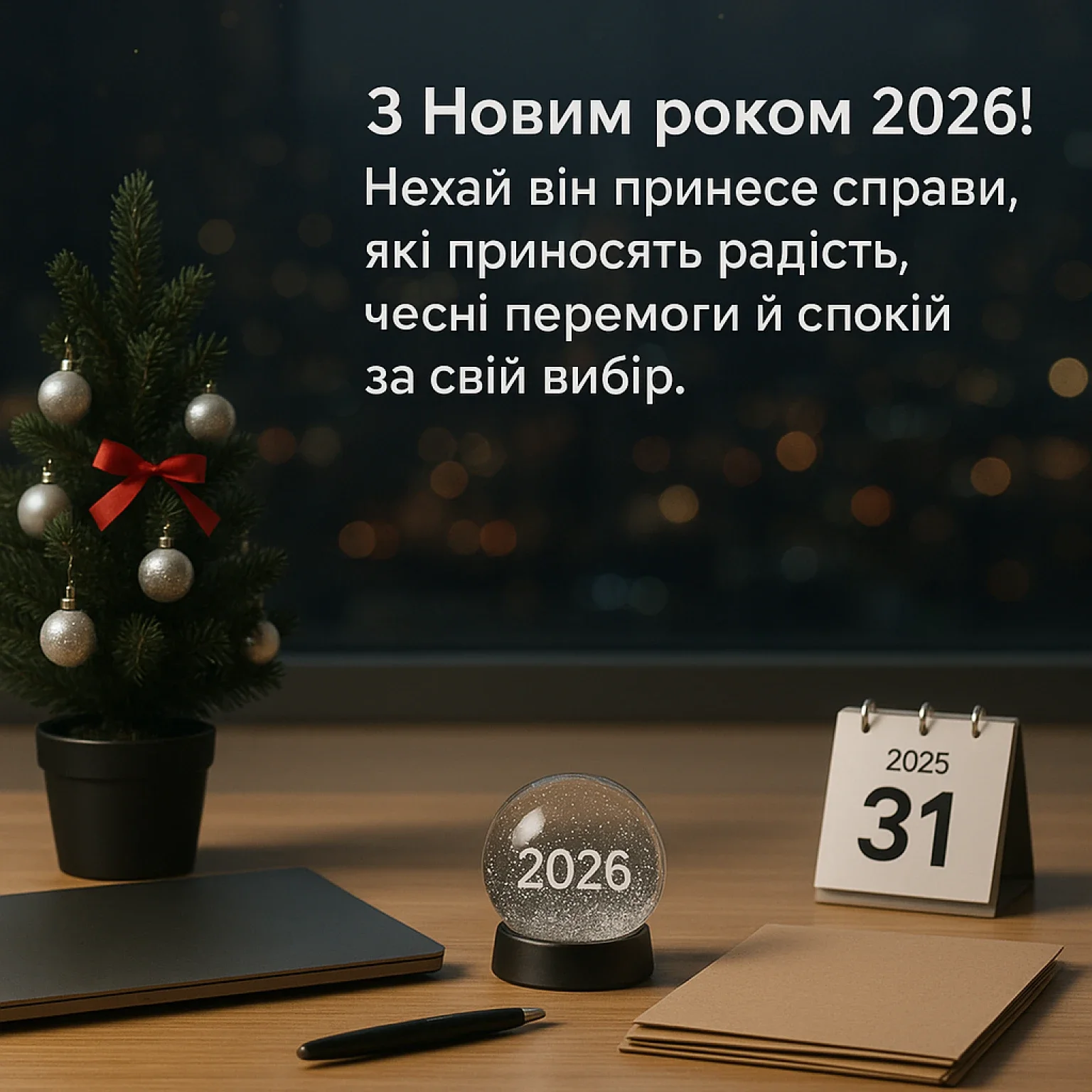 Прикольні привітання з новим роком 2026