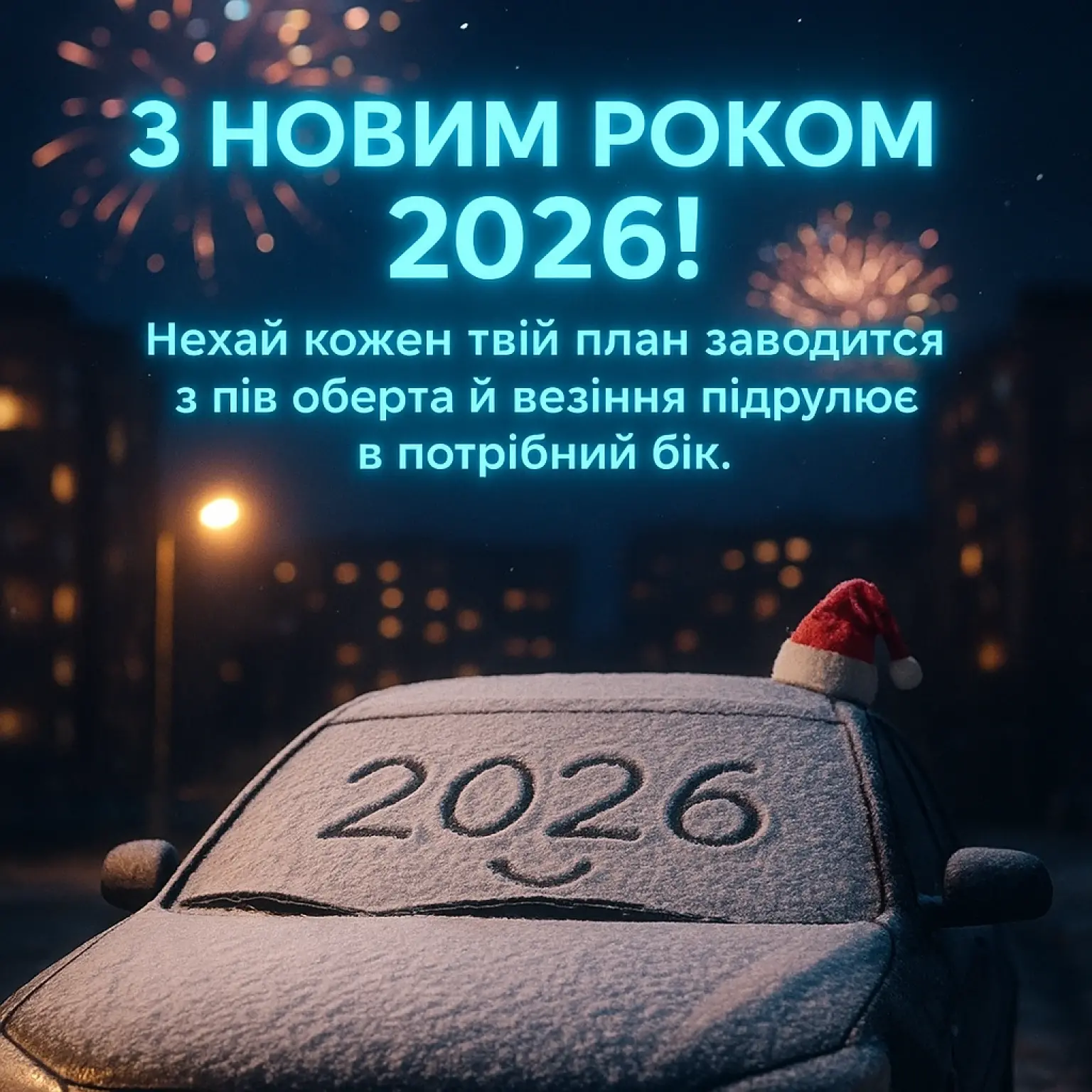 Прикольні привітання з новим роком 2026