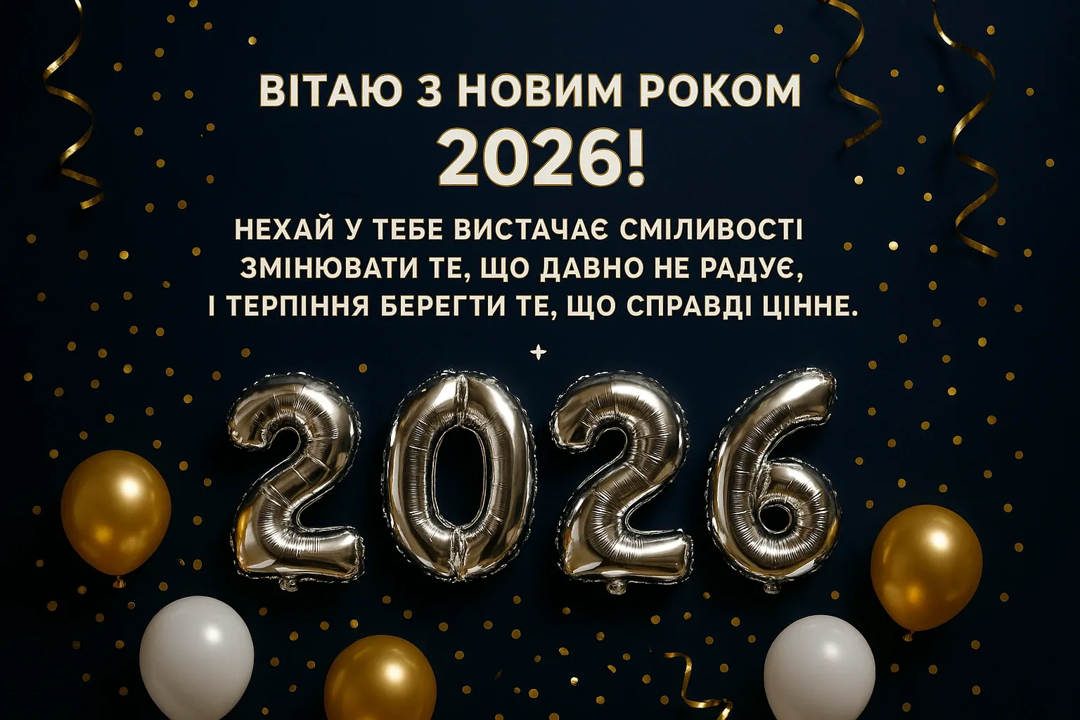 Прикольні привітання з новим роком 2026