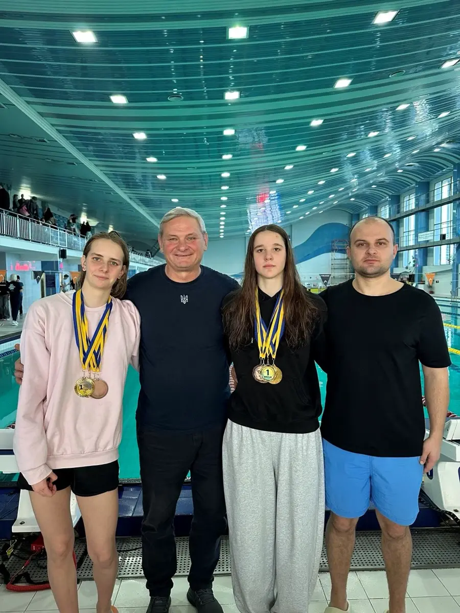 Медальний улов Полтавщини: плавці області успішно виступили на чемпіонаті України
