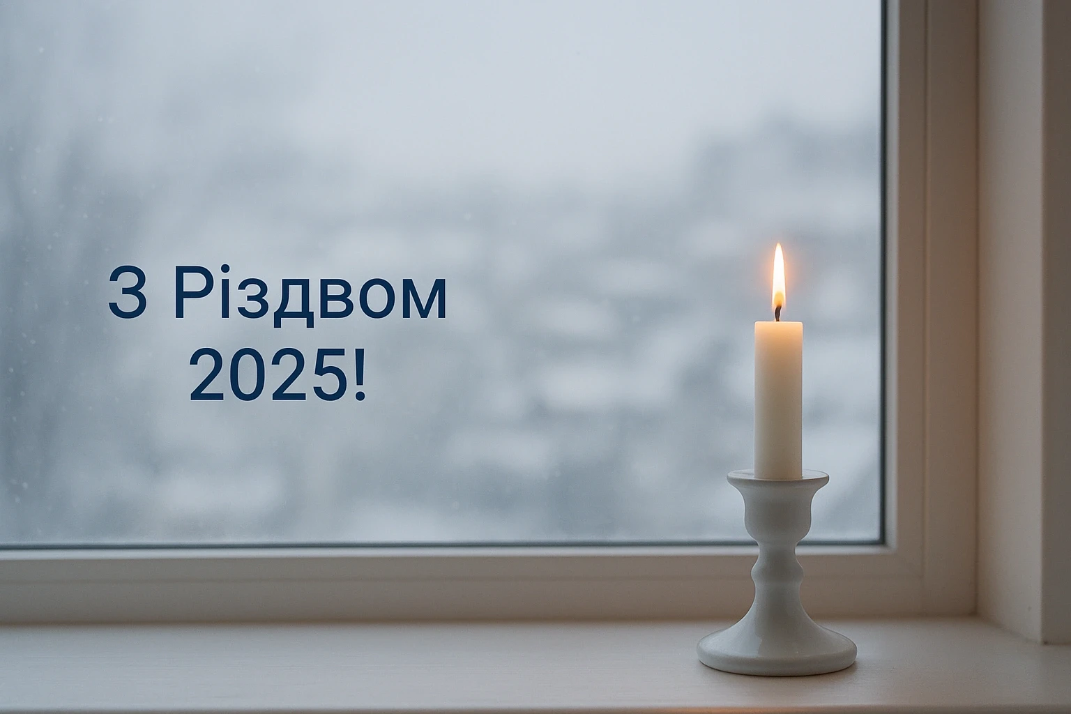 Привітання з різдвом 2025