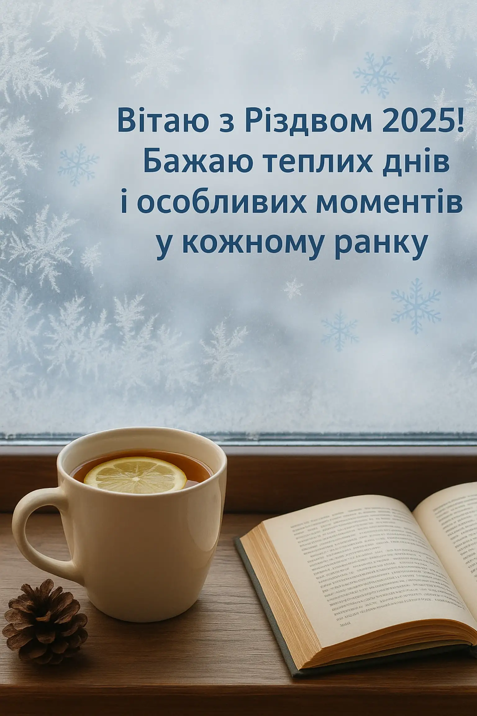 Привітання з різдвом 2025