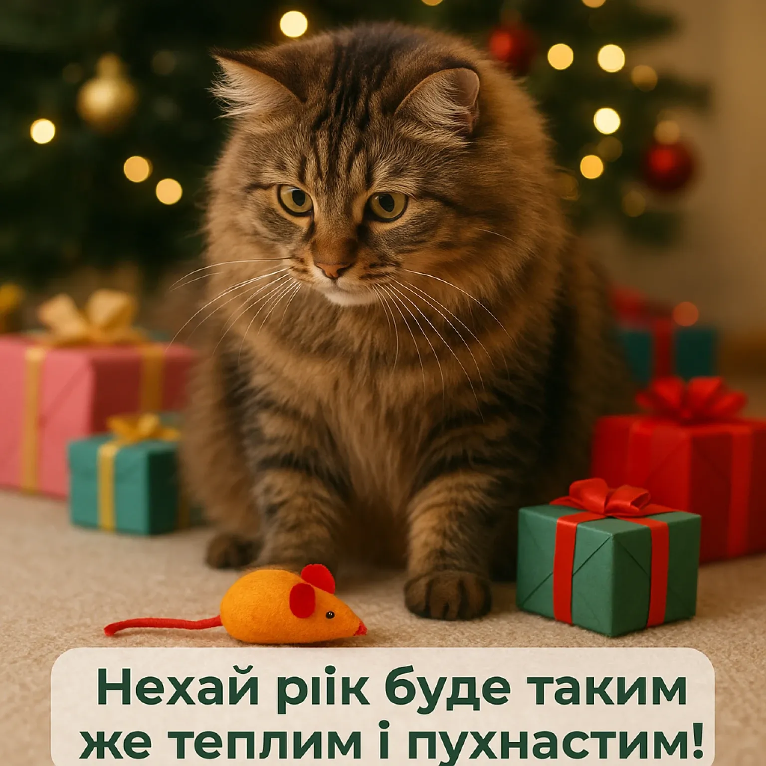 Привітання з прийдешнім новим роком 2026