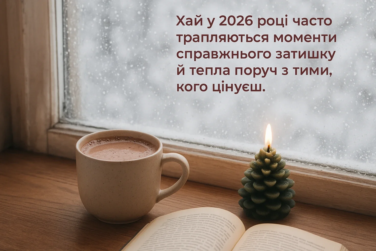 Привітання з прийдешнім новим роком 2026