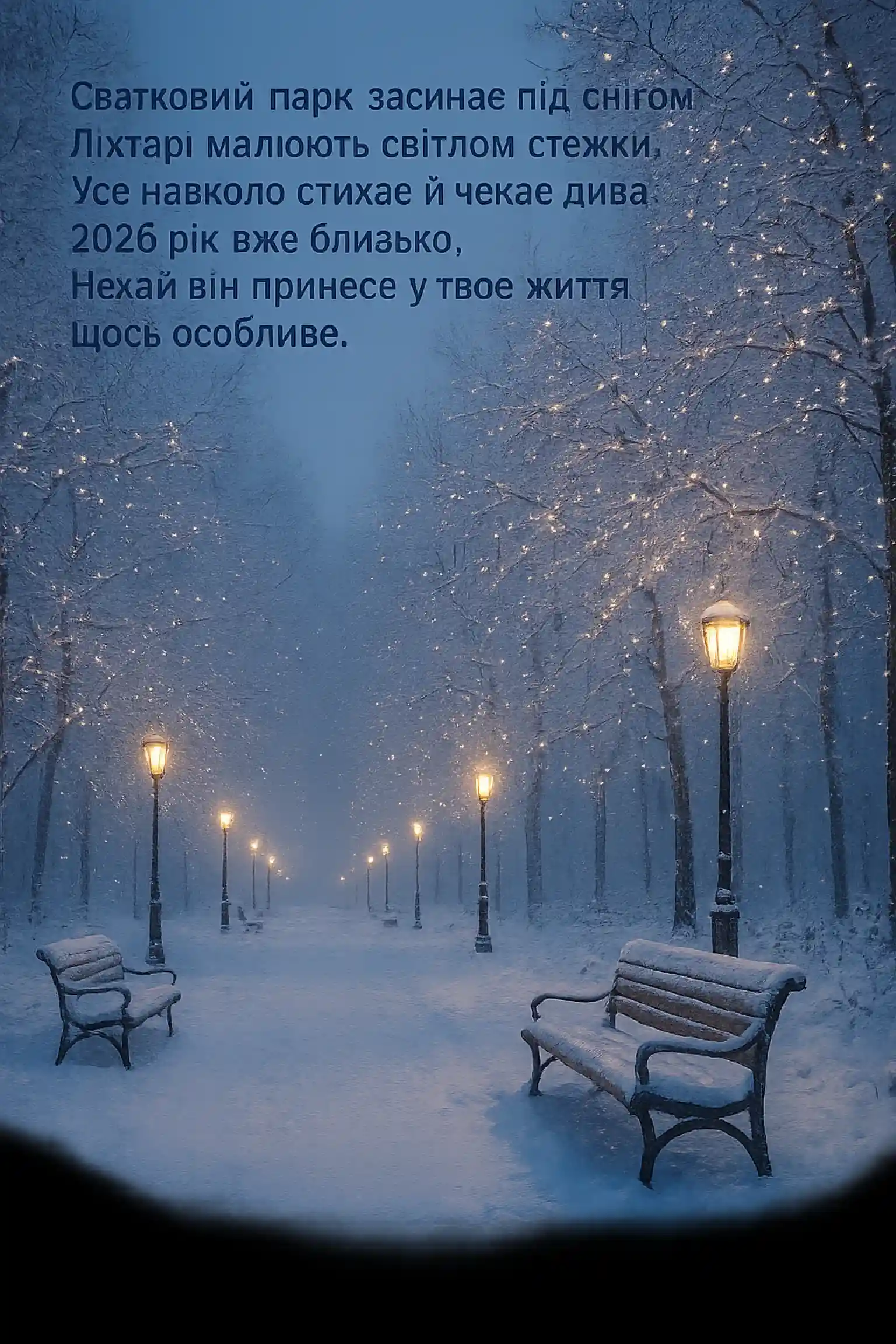 Привітання з прийдешнім новим роком 2026