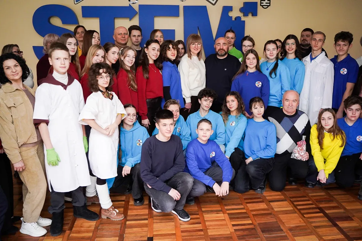 У Кременчуці відкрили «Синергія lab» — простір, де школа поєднується з наукою