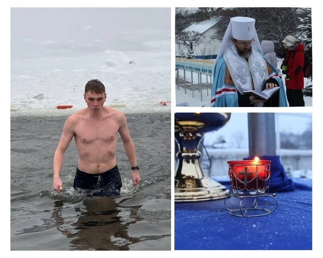Полтава відзначила Водохреща: спільна молитва, освячення води та зимові занурення