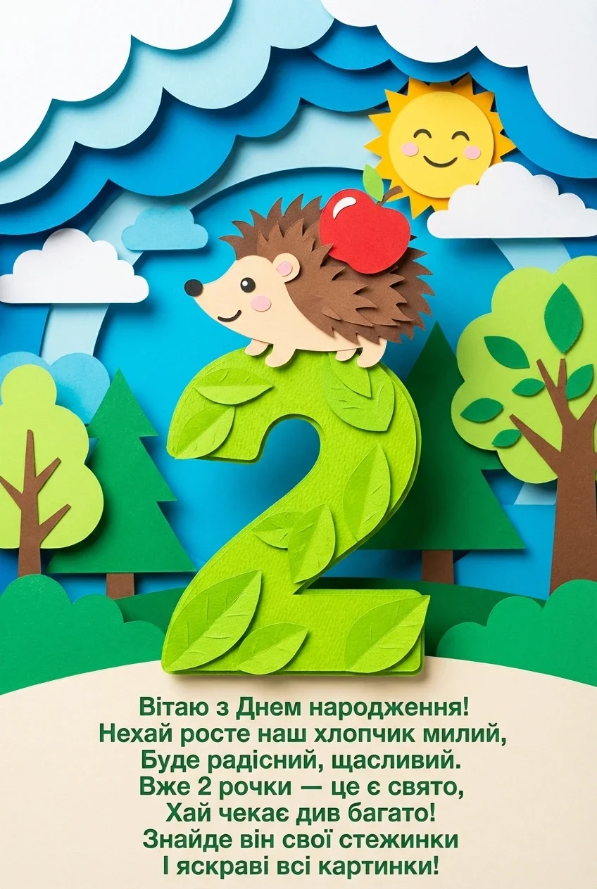 вітання з днем народження хлопчика 2 роки вітання з днем народження хлопчика 2 роки