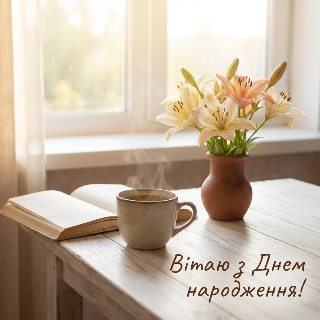 з днем народження Лілія своїми словами