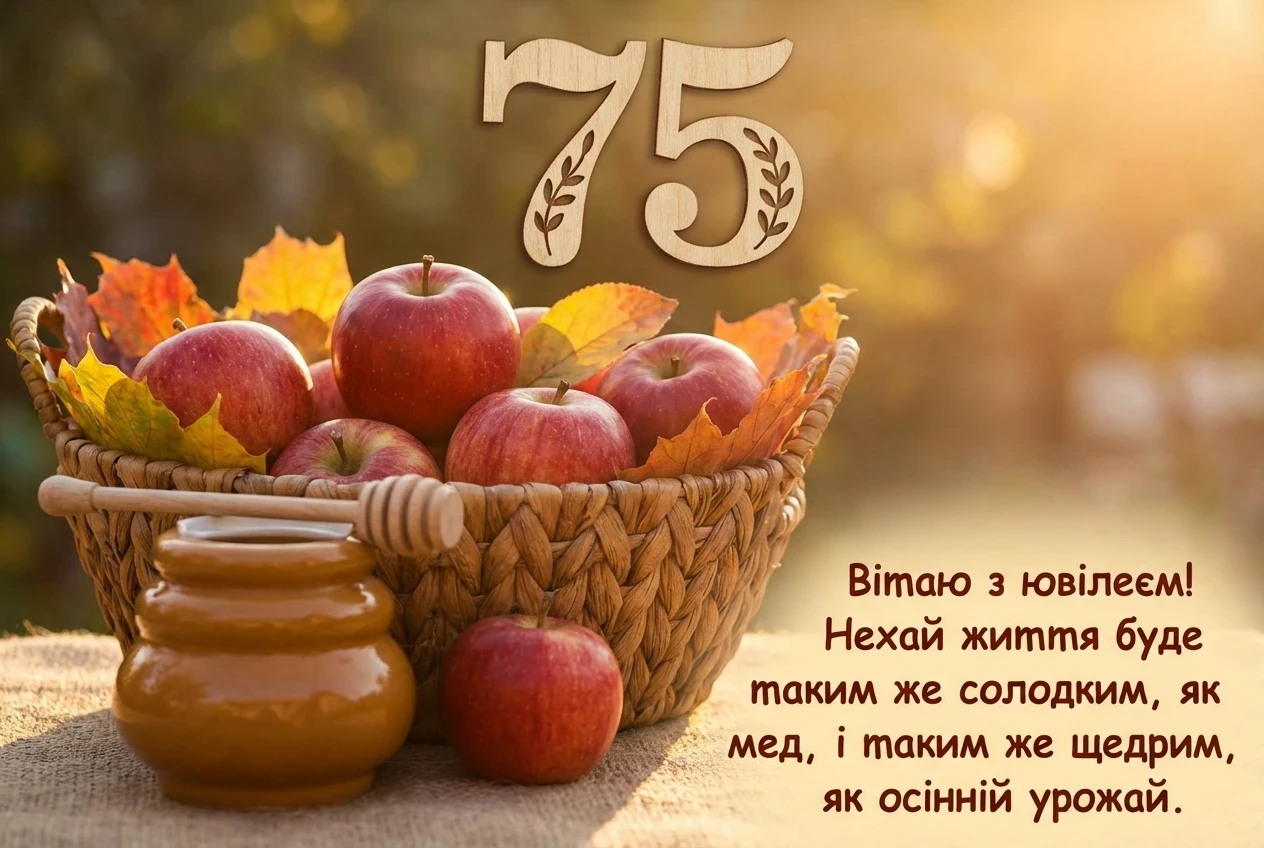 з ювілеєм 75 років мамі