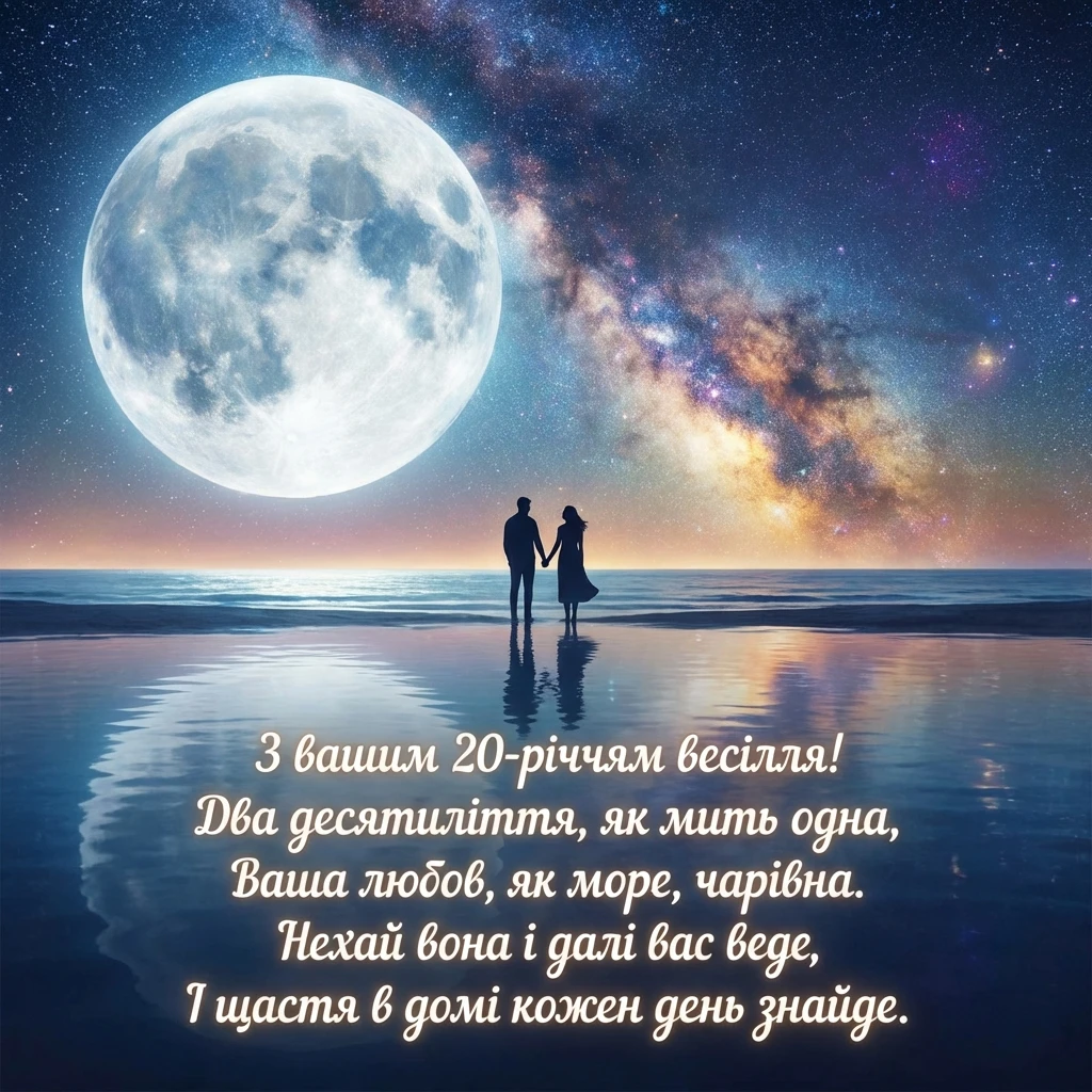 20 років весілля