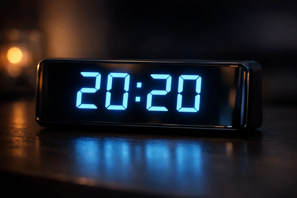 20:20 в нумерології і на годиннику