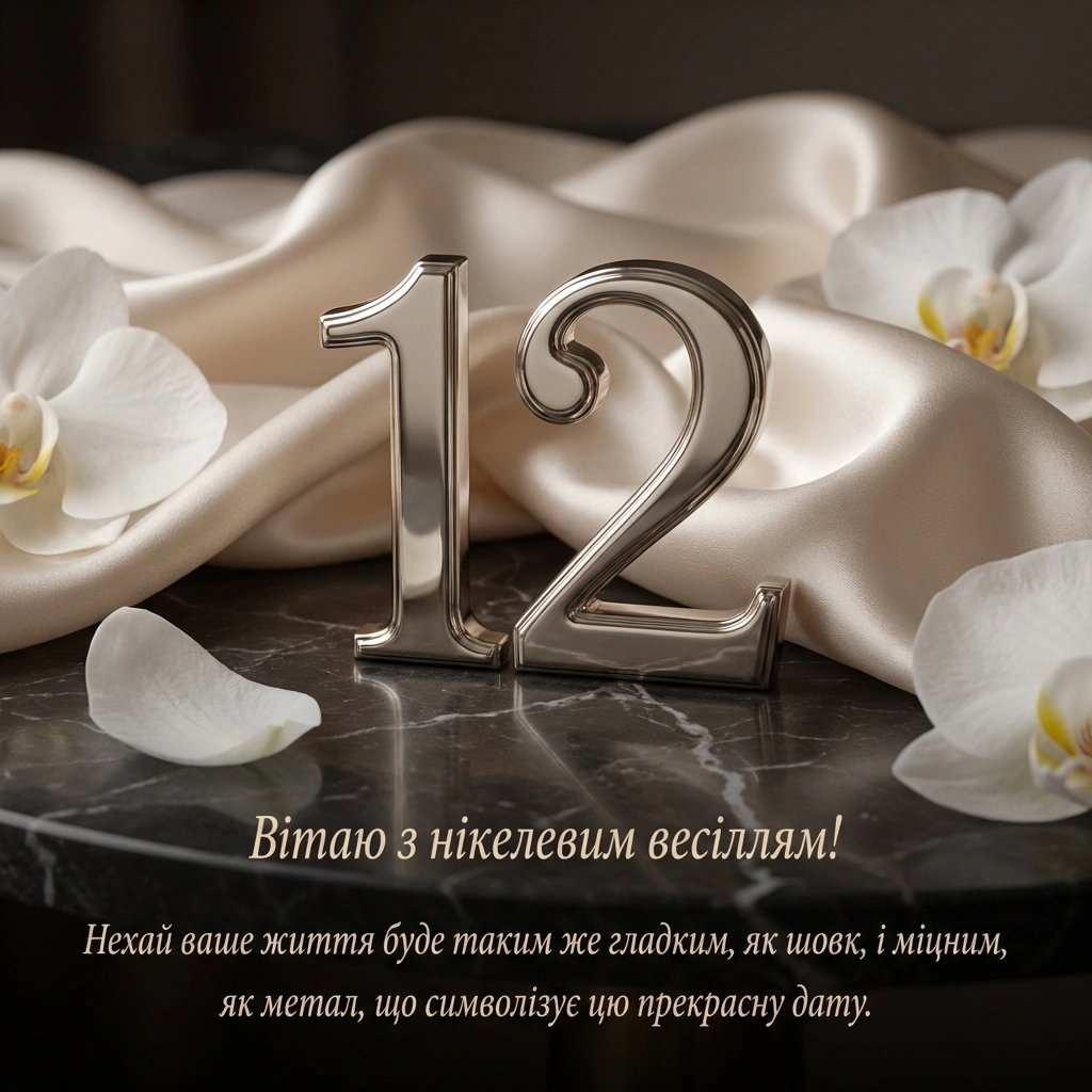 12 років весілля