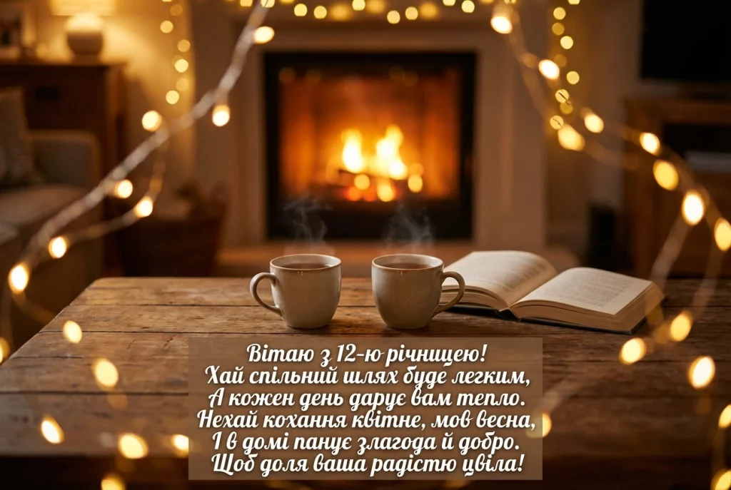 12 років весілля