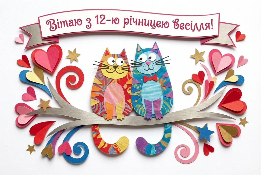 12 років весілля
