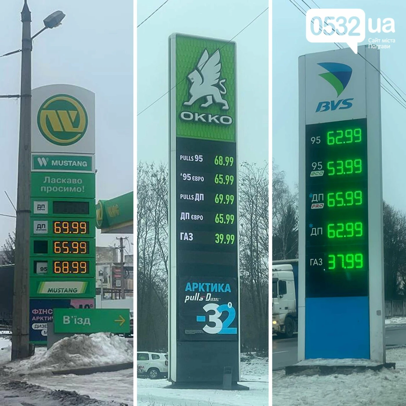 Ціни на заправках Полтави повзуть угору: бензин і дизель знову додали в ціні
