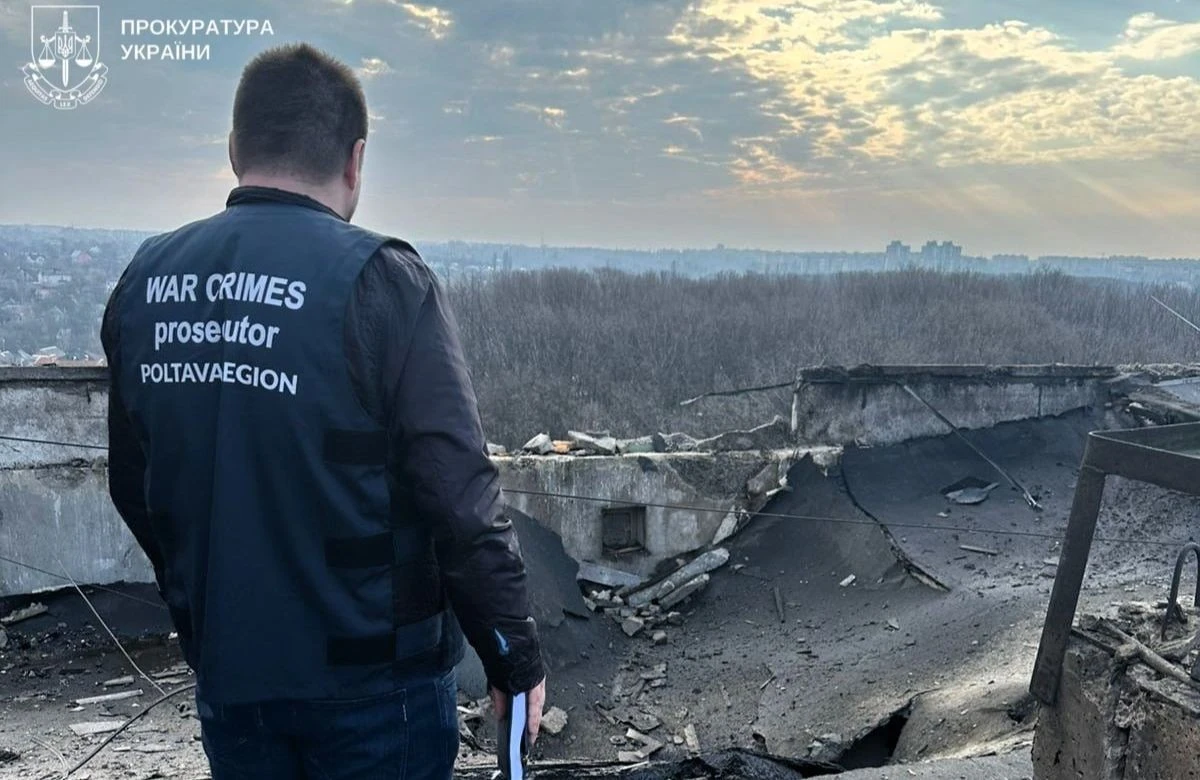 Удари по Полтаві та району: прокуратура розслідує загибель цивільного та поранення дітей