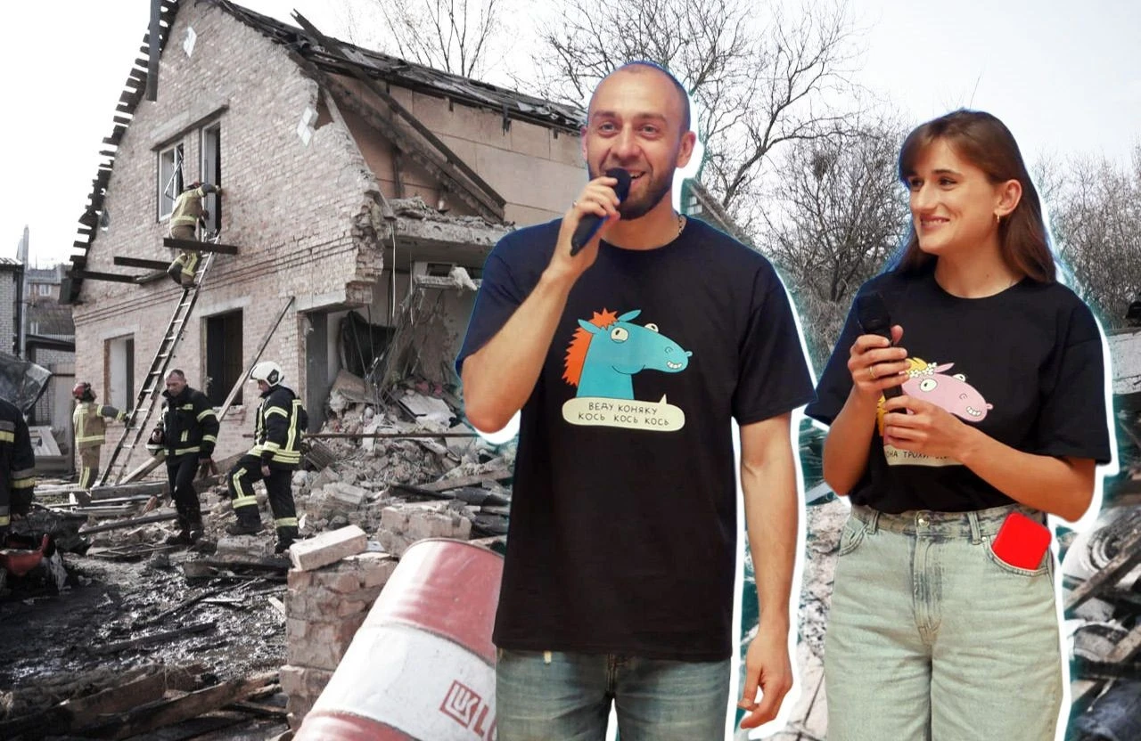 Ворожий удар по Полтаві: пошкоджено оселю родини Олександра Глазова та Даші Євтух