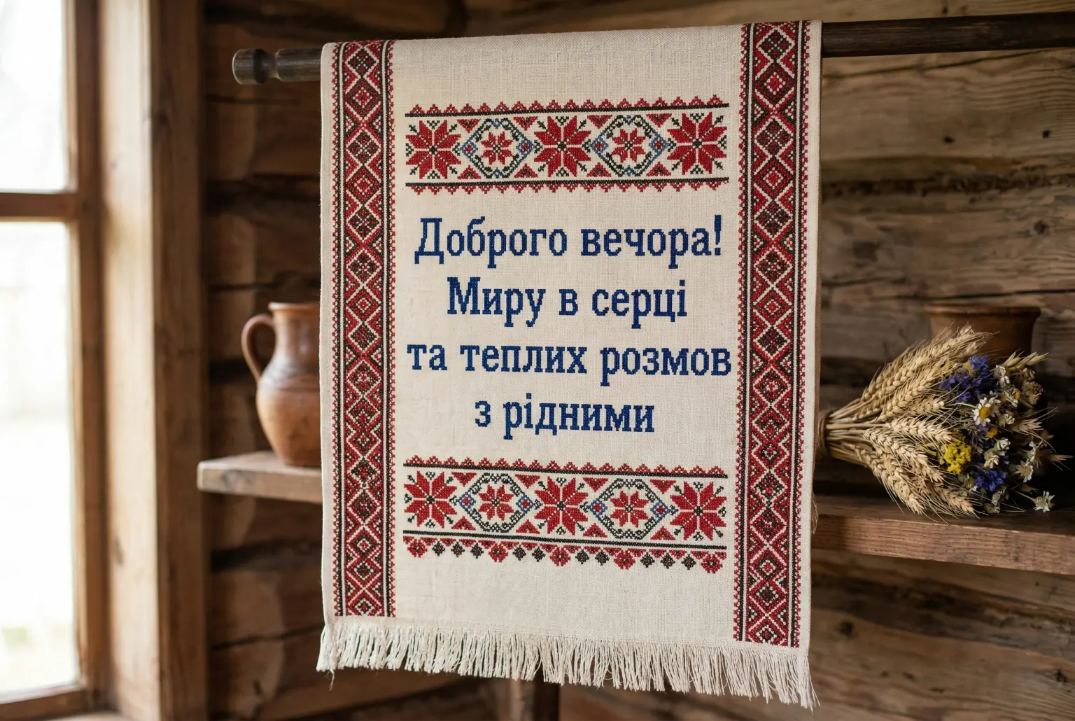 Доброго вечора: красиві картинки та душевні побажання для затишного настрою