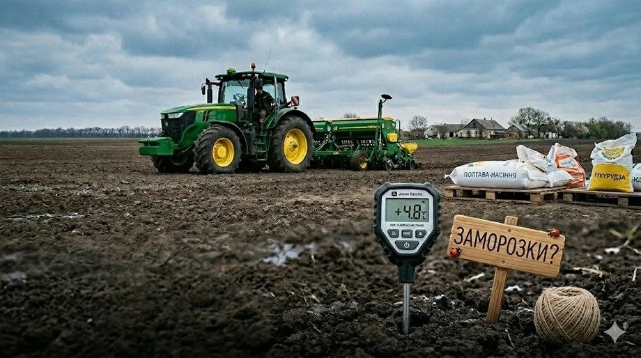 Особливості весняних робіт 2026 року: чому аграріям Полтавщини варто зачекати