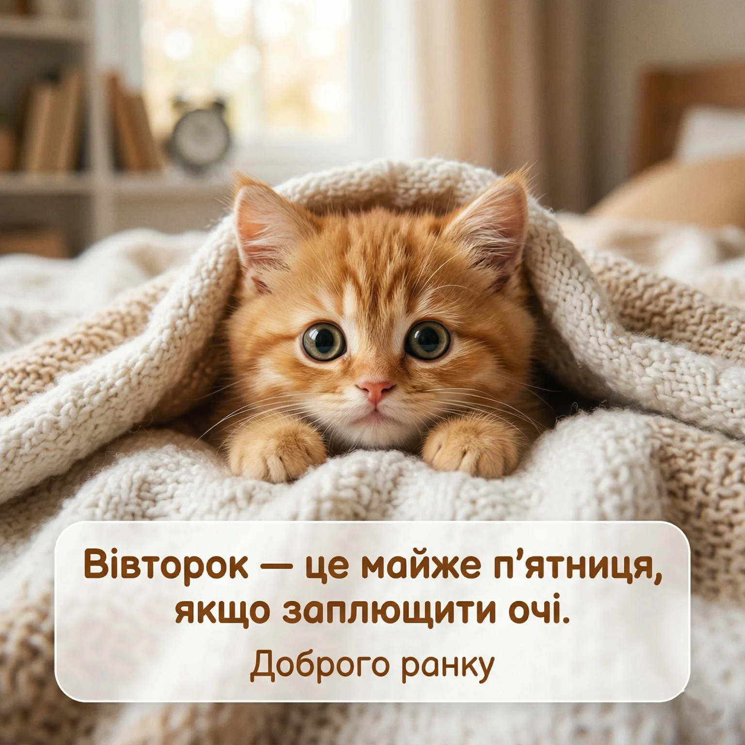 Доброго ранку вівторка: гарні картинки та душевні побажання для чудового дня