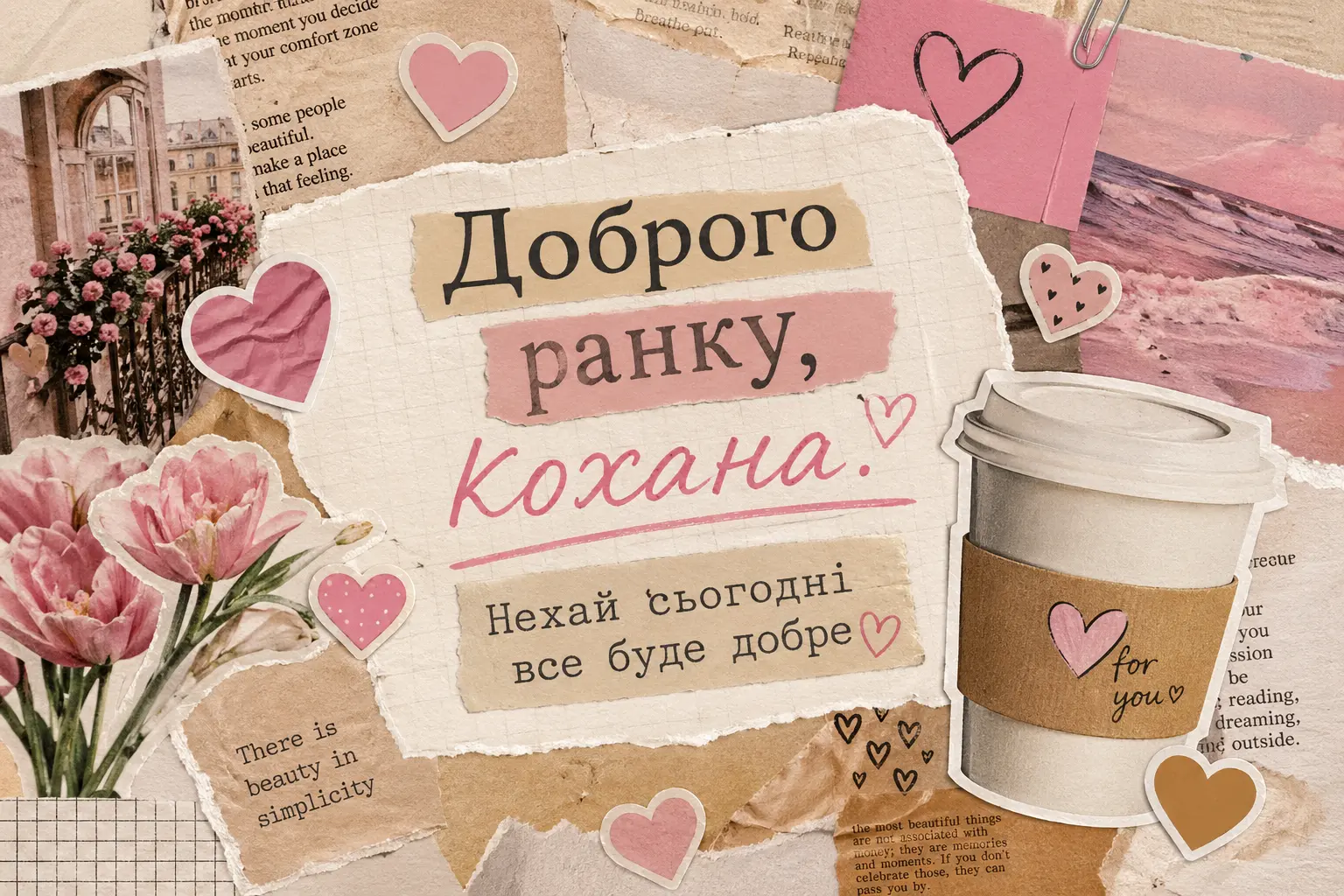 Доброго ранку, кохана: найкрасивіші листівки та ніжні побажання для гарного настрою