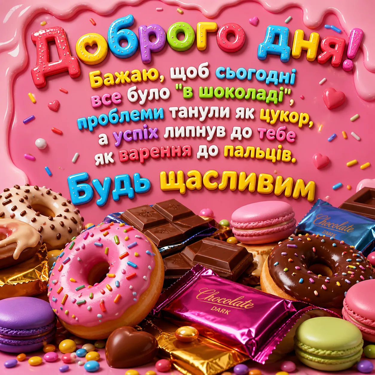 Доброго дня: душевні картинки та найкращі побажання для гарного настрою
