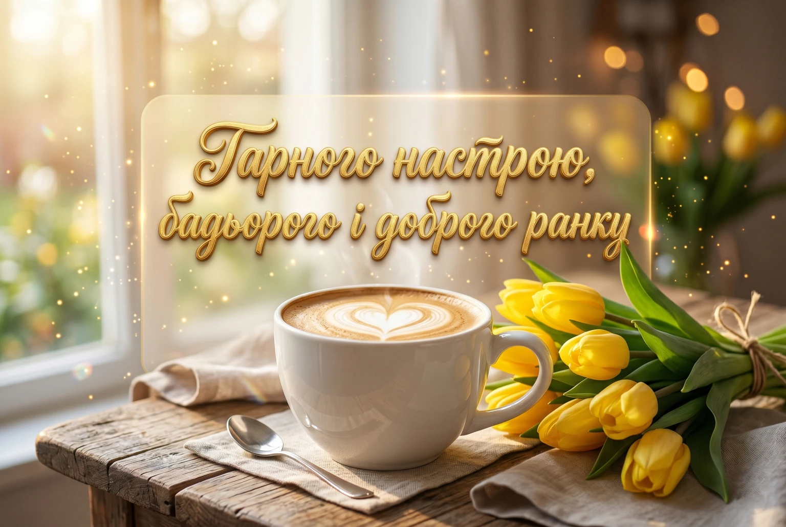 Гарного настрою, бадьорого і доброго ранку: найкращі листівки та щирі побажання