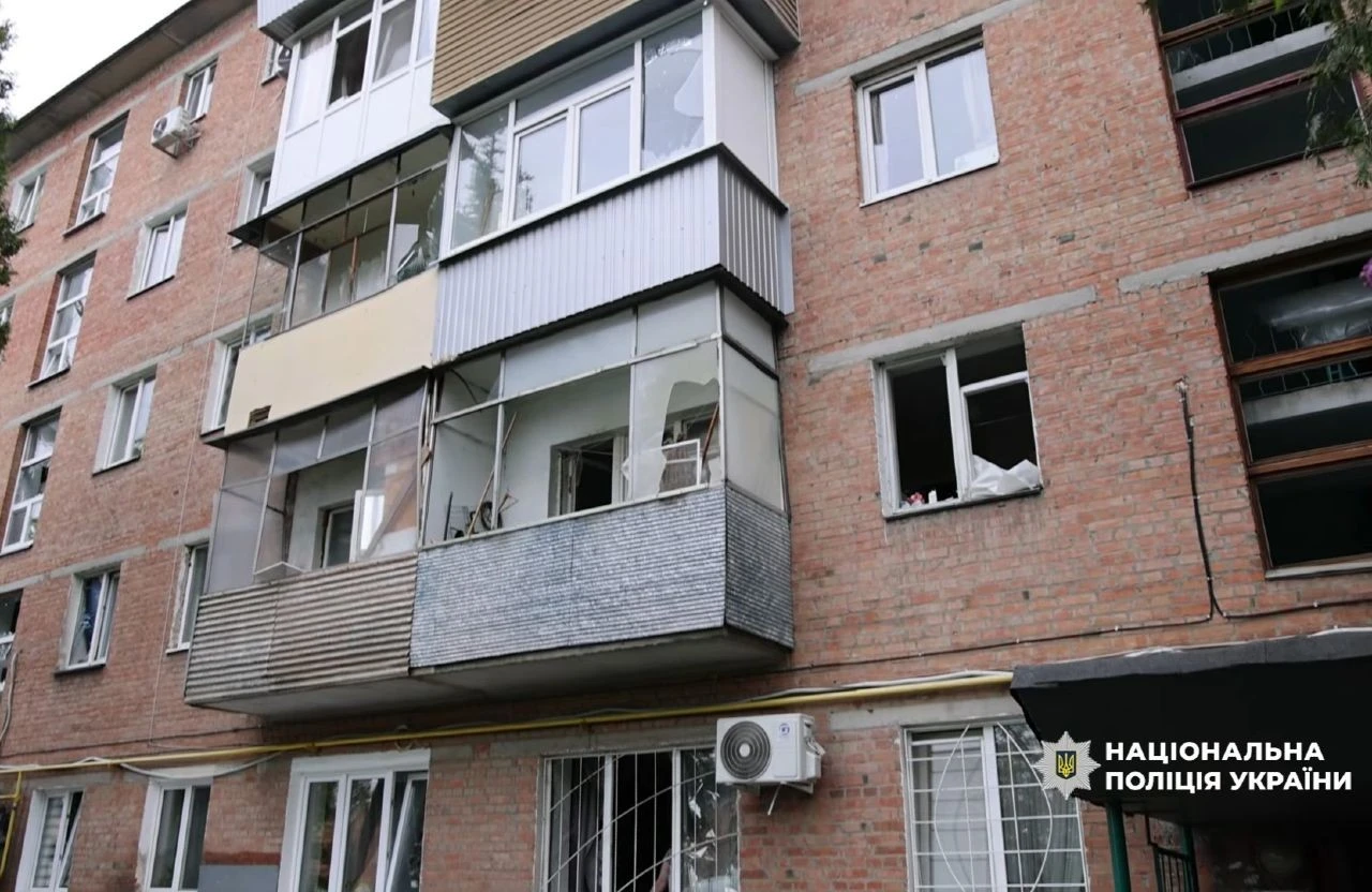 Наслідки дронового удару по Полтаві: пошкоджено понад триста вікон та енергооб’єкт
