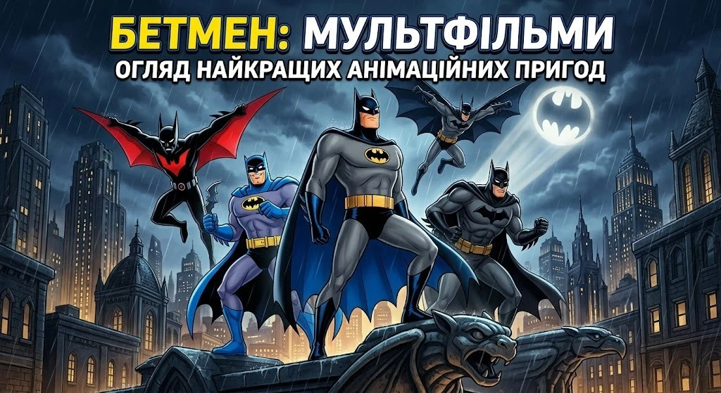 Бетмен мультфільми які варто переглянути кожному фанату