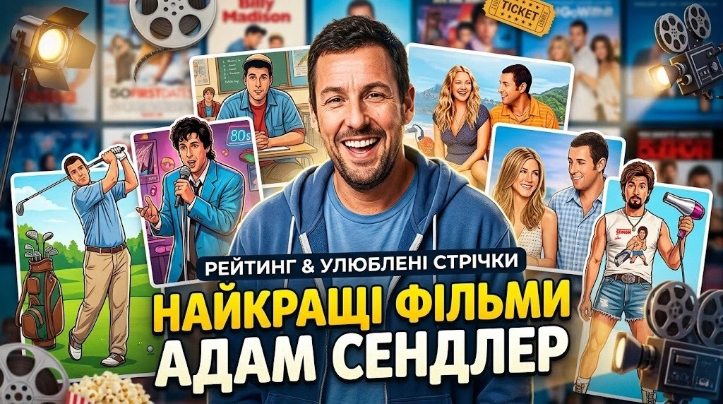 Фільмографія Адама Сендлера: від класики до сучасності