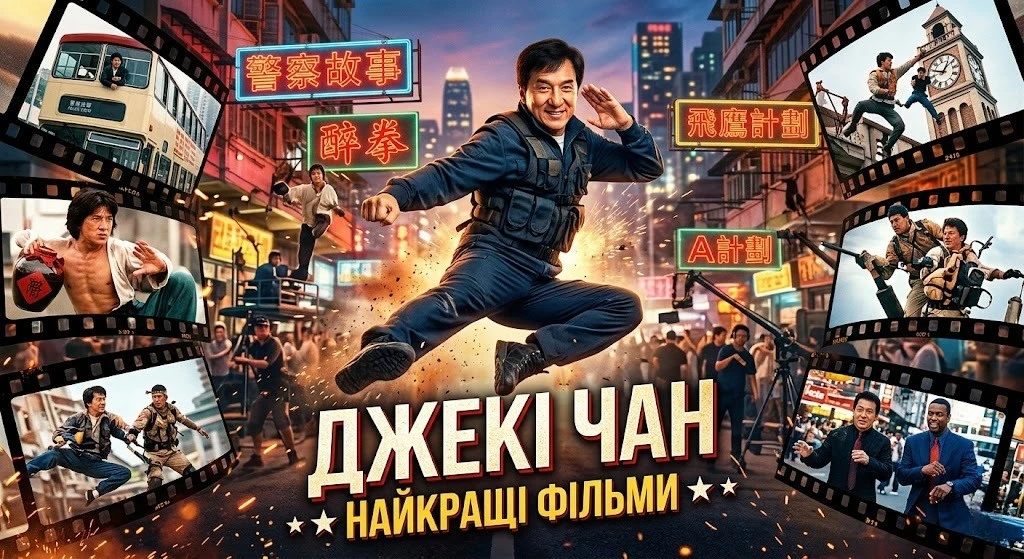 Найкращі фільми Джекі Чана на будь-який смак
