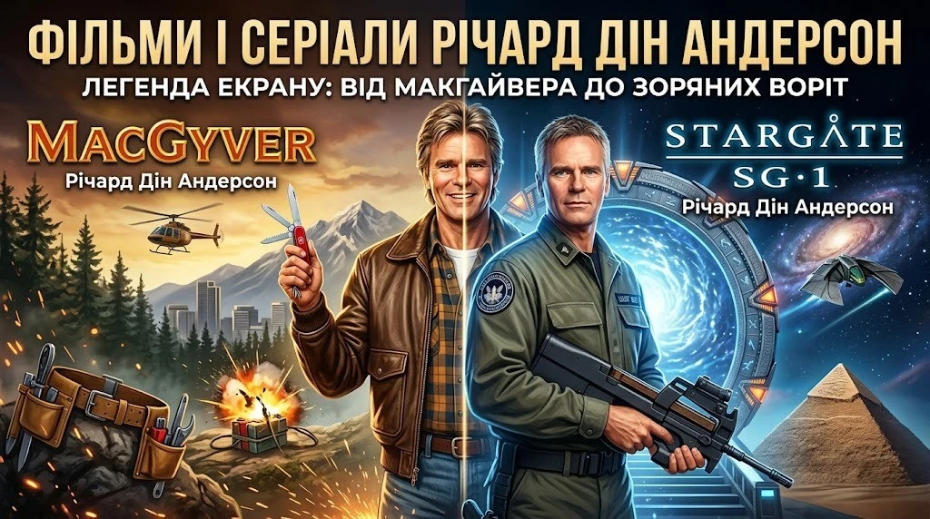 Річард Дін Андерсон: кращі фільми й серіали актора